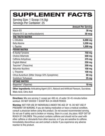 Inspired Nutraceuticals DVST8 BBD 25 Servings, California Gold {Mango Flavour}