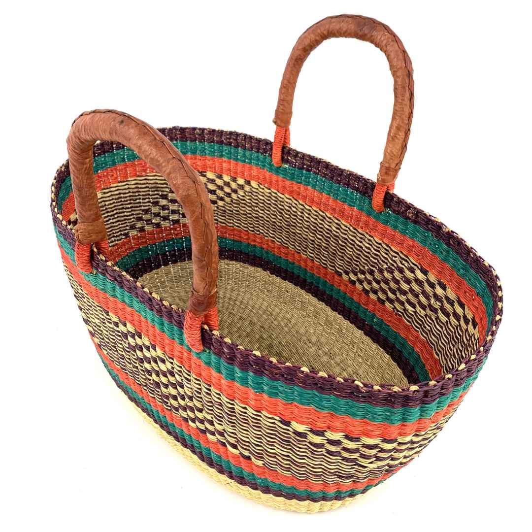 Bashiri African Bolga Basket, Brighton Basket