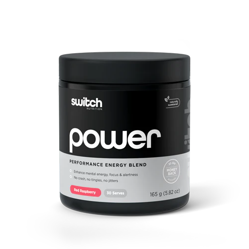 Switch Nutrition Power Switch 165g, Red Raspberry {Performance Energy Blend}