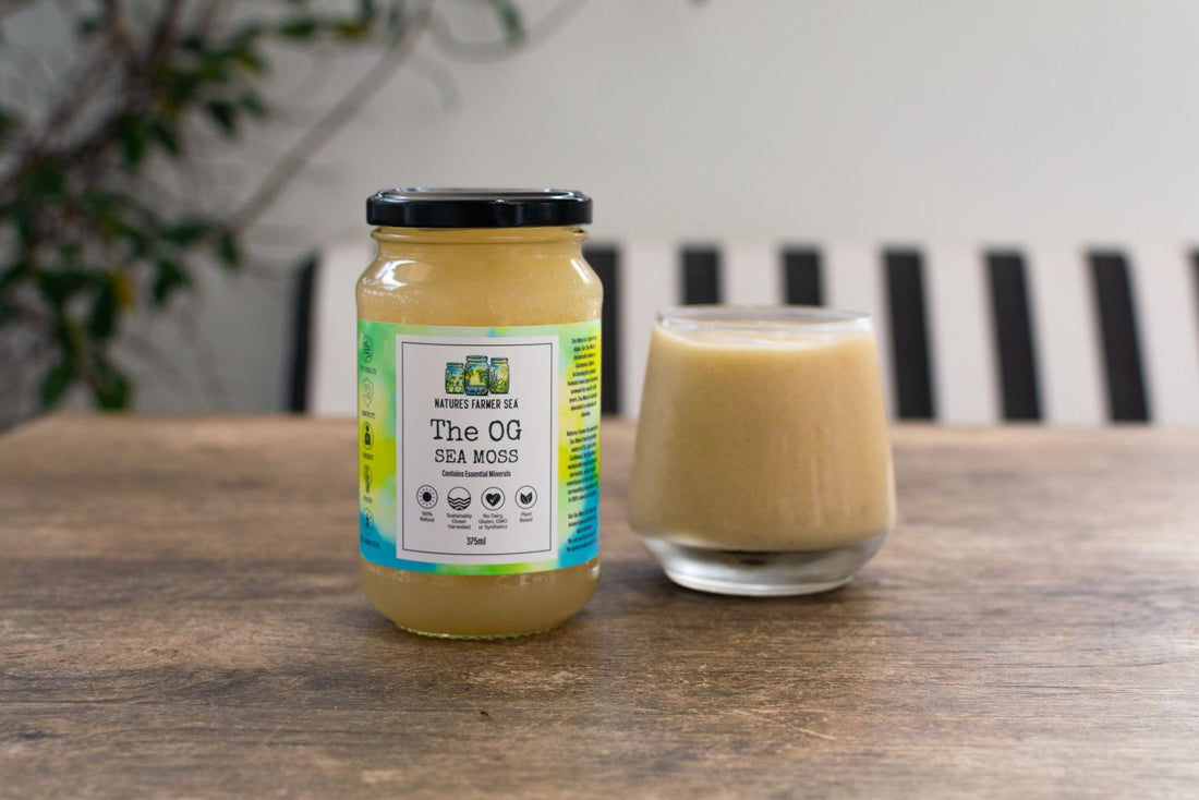 Natures Farmer Sea Moss Gel 375mL Or 500mL, The OG For Skin & Overall Health Support