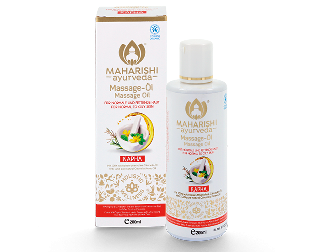 Maharishi Ayurveda Massage Oil 200mL, KAPHA For Normal To Oily Skin