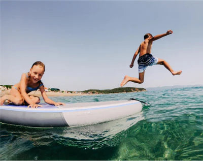 Little Urchin Natural Clear Zinc Kids Sunscreen SPF 50+ 100g, 4 Hours Water Resistant With UV-A & UV-B Protection