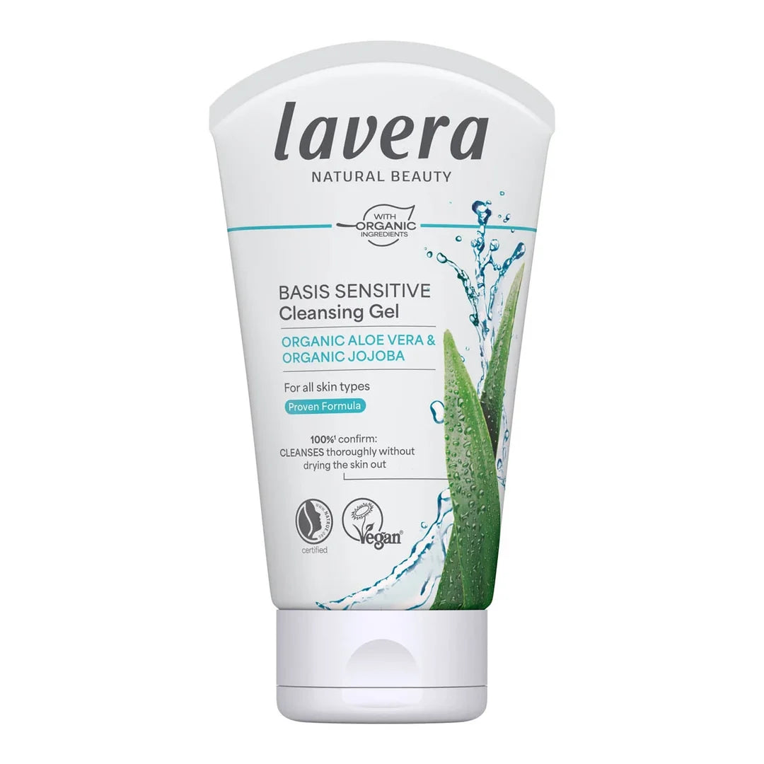 Lavera Basis Sensitiv Cleansing Gel 125mL, Normal & Combination Skin