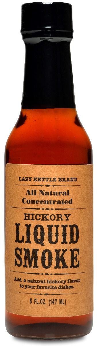 Lazy Kettle Brand Hickory Liquid Smoke 147mL, NO MSG Or Artificial Flavourings