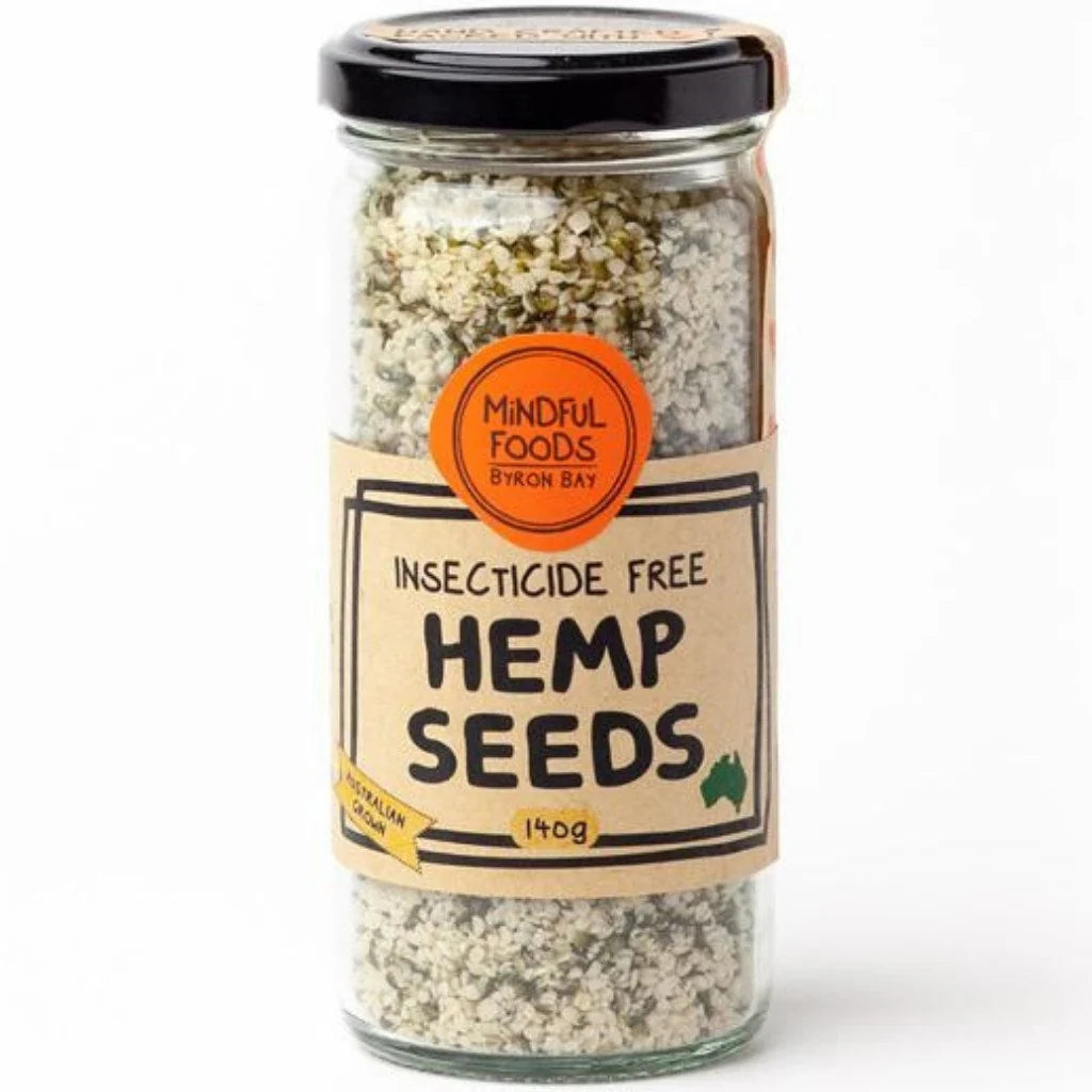 Mindful Foods Spray Free Tasmanian Hemp Seeds 140g, 280g Or 550g, A Rich Source Of Plant Protein