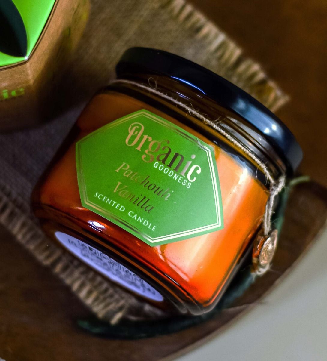 Song of India Patchouli Vanilla Candle 200g, Deep Woody Indulgence