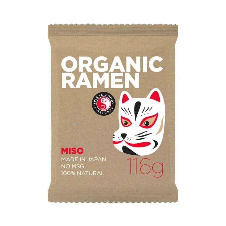 Spiral Foods Organic Miso Ramen 110g, Made In Japan