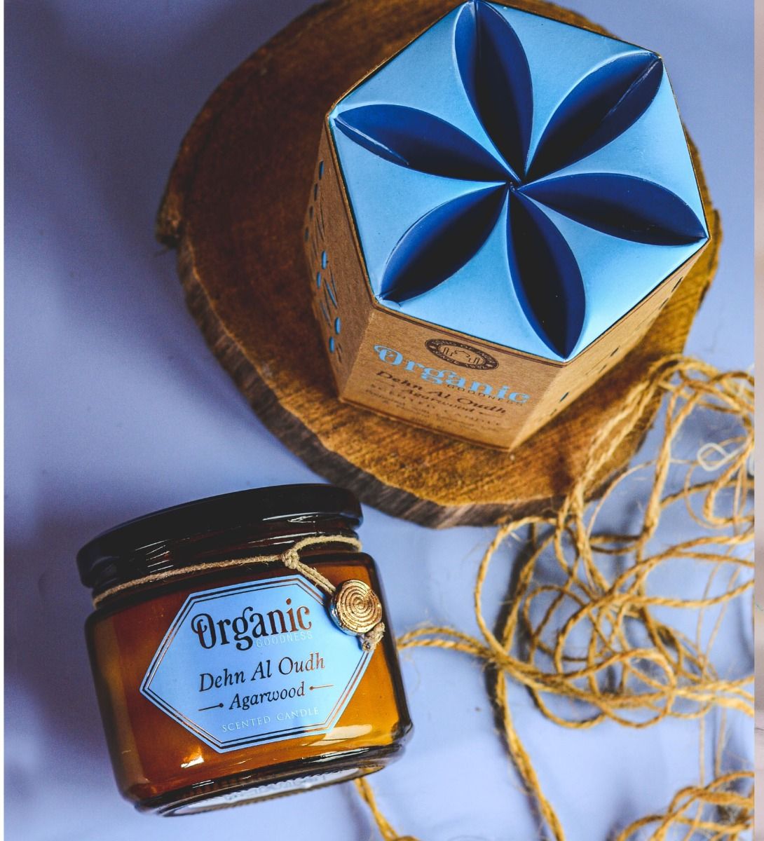 Song of India Dehn Al Oudh Agarwood Candle 200g, Luxe Woody Calm