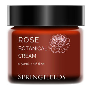 Springfields Rose Botanical Cream 50mL, For Firming & Rejuvenation
