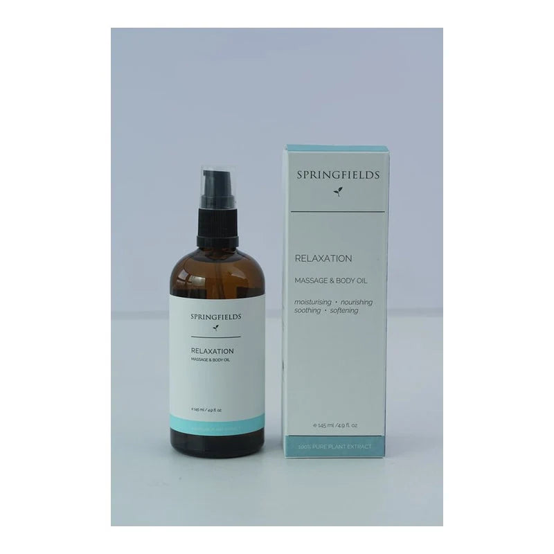 Springfields Massage & Body Oil 145mL, Nourishing & Soothing
