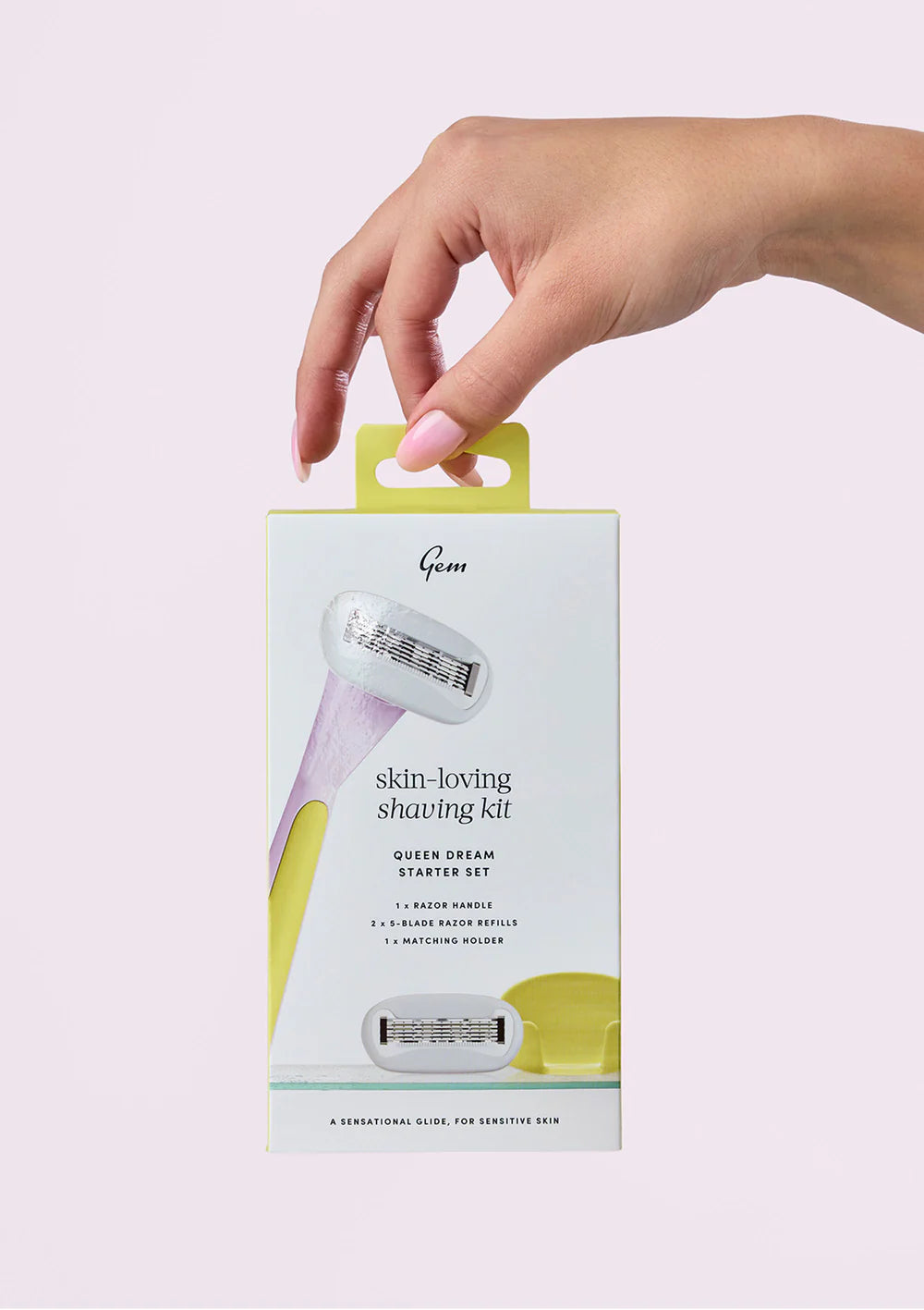 Gem Skin-Loving Shaving Starter Kit, Please Select Your Colour