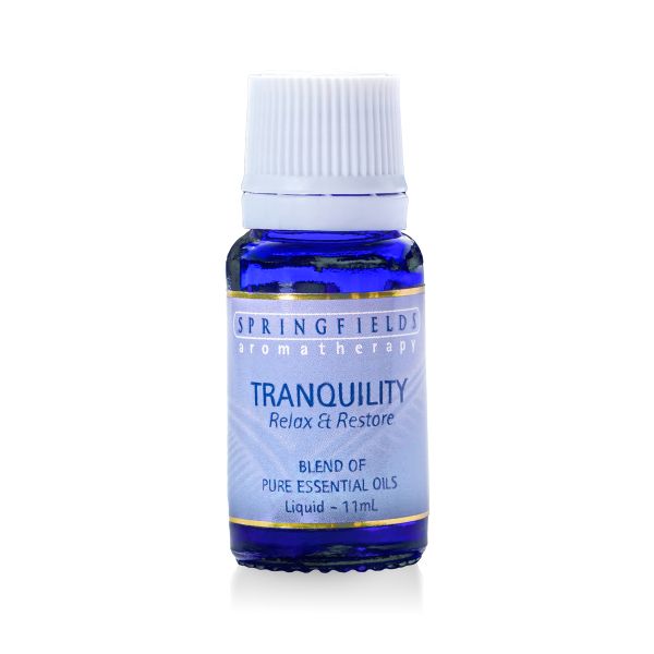 Springfields Aromatherapy Essential Oil Blend; Tranquility 11mL, To Promote Calmness & Relaxation