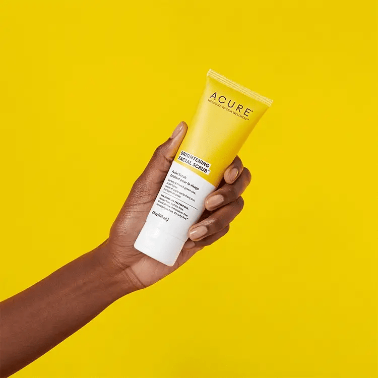 Acure online facial scrub