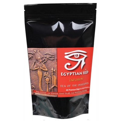 Egyptian Red Hibiscus Tea Of The Pharaohs 40 Herbal Tea Bags