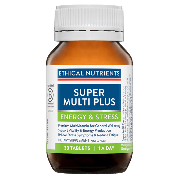 Ethical Nutrients Super Multi Plus 30, 60 Or 120 Tablets, 1 A Day For General Wellbeing