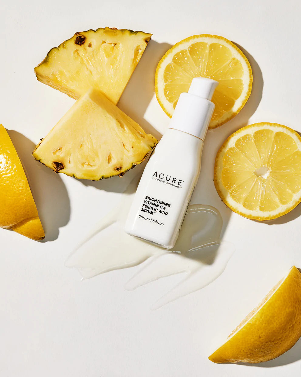 Acure Brightening Vitamin C & Ferulic Acid Oil Free Serum 30ml, To Brighten & Improve Skin Tone