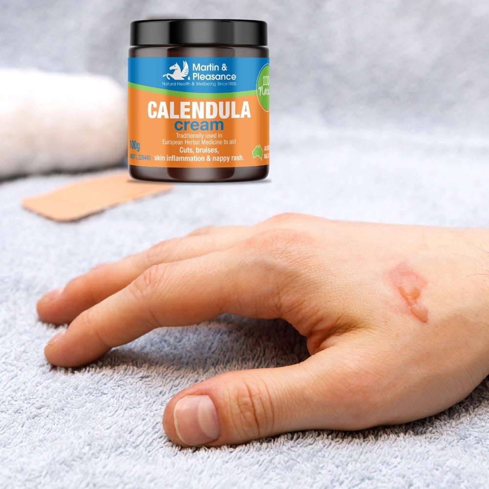 Martin & Pleasance All Natural Cream Calendula 20g Or 100g, A Gentle Natural Antiseptic