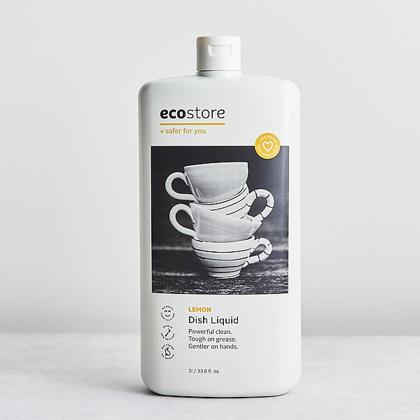 Ecostore Dish Liquid 500mlL Or 1L, Lemon Fragrance