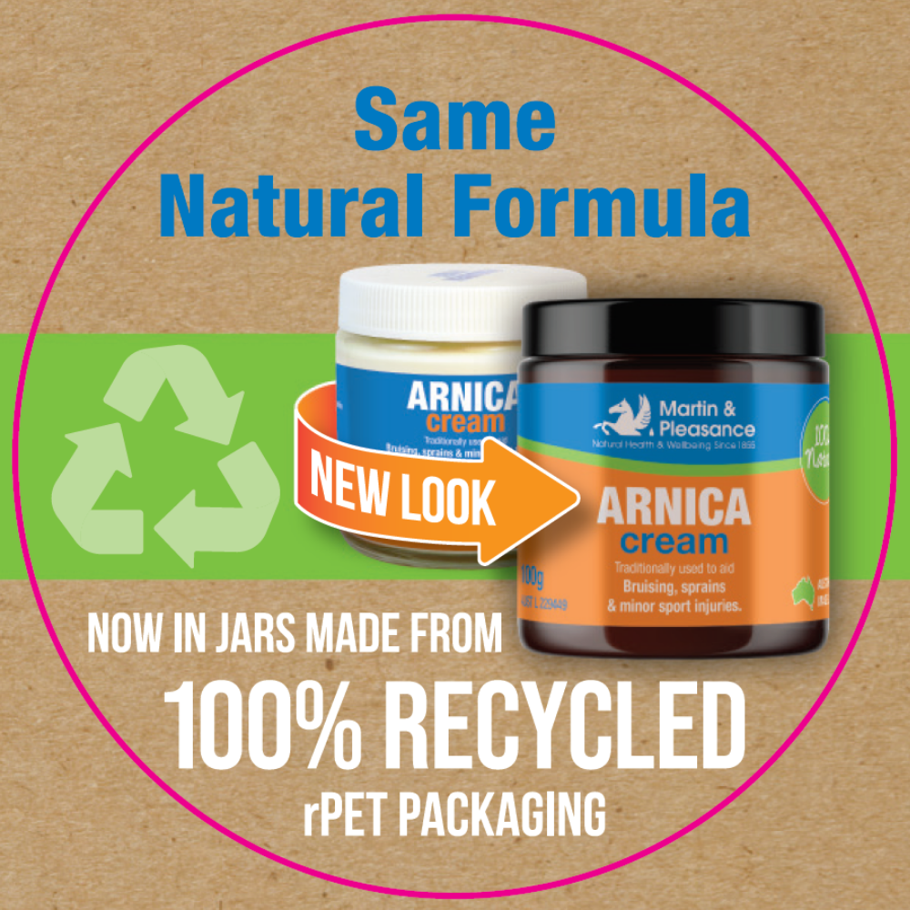 Martin & Pleasance All Natural Arnica Cream 20g Or 100g, Carefully Blended For Maximum Absorption