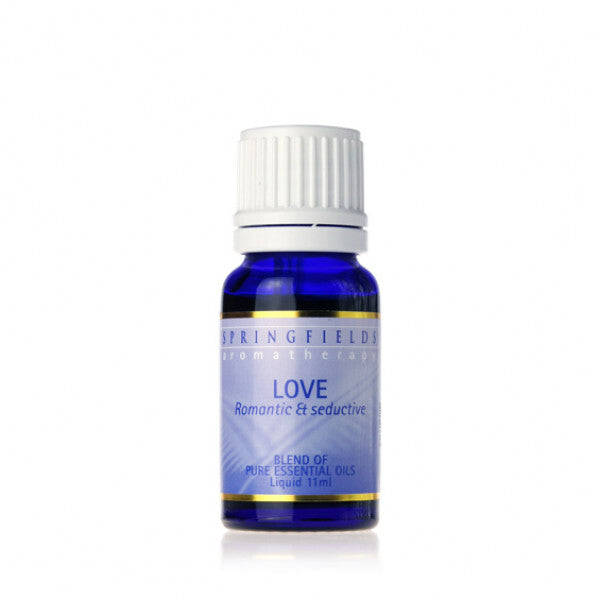Springfields Aromatherapy Essential Oil Blend; Love 11mL, For The Romantic