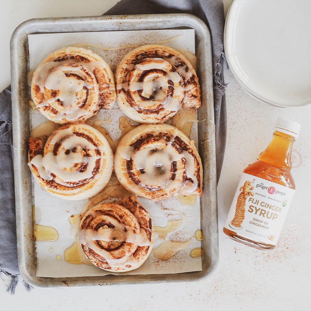 The Ginger People Organic Fiji Ginger Syrup, 237ml (Glass Bottle)