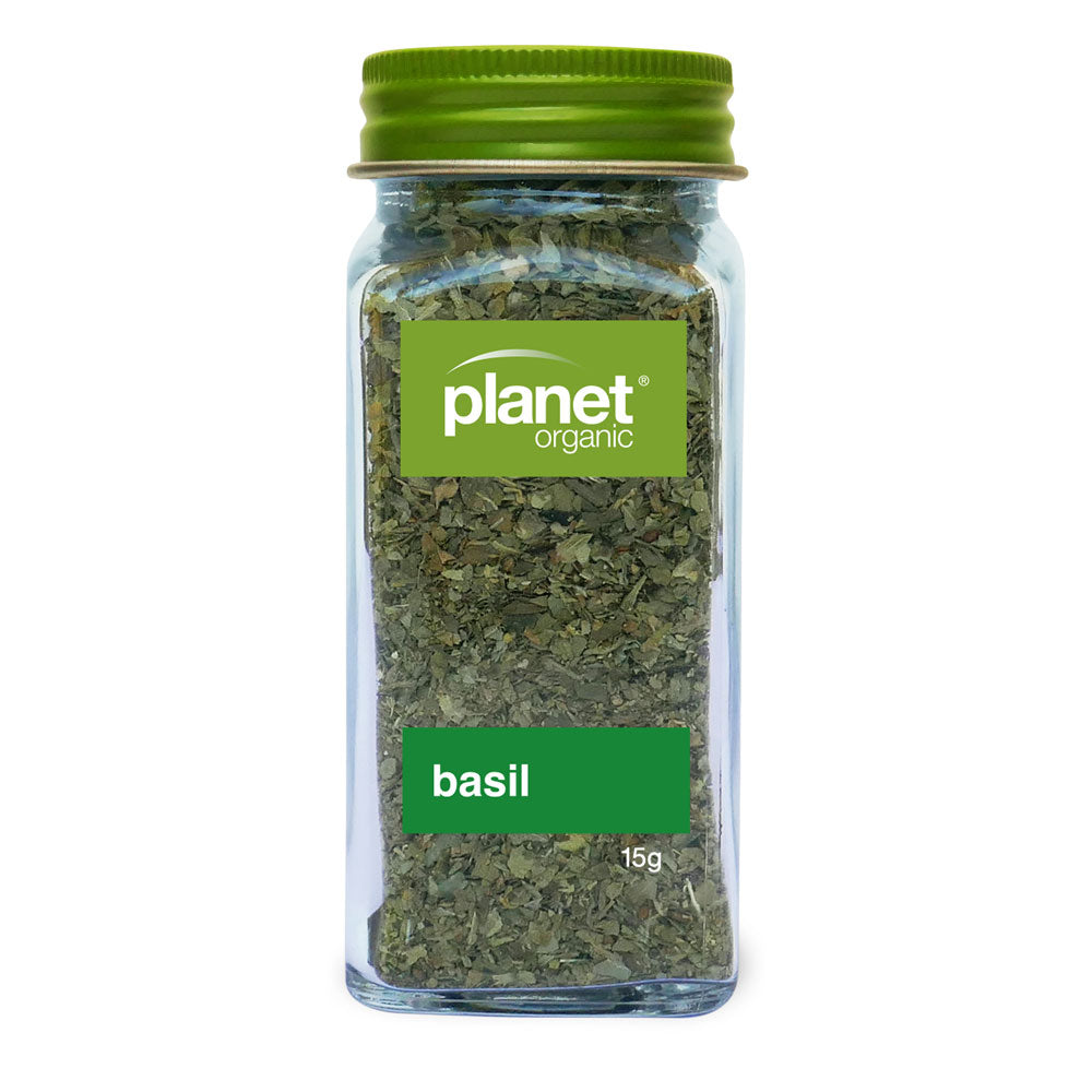 Planet Organic Basil 15g, Certified Organic