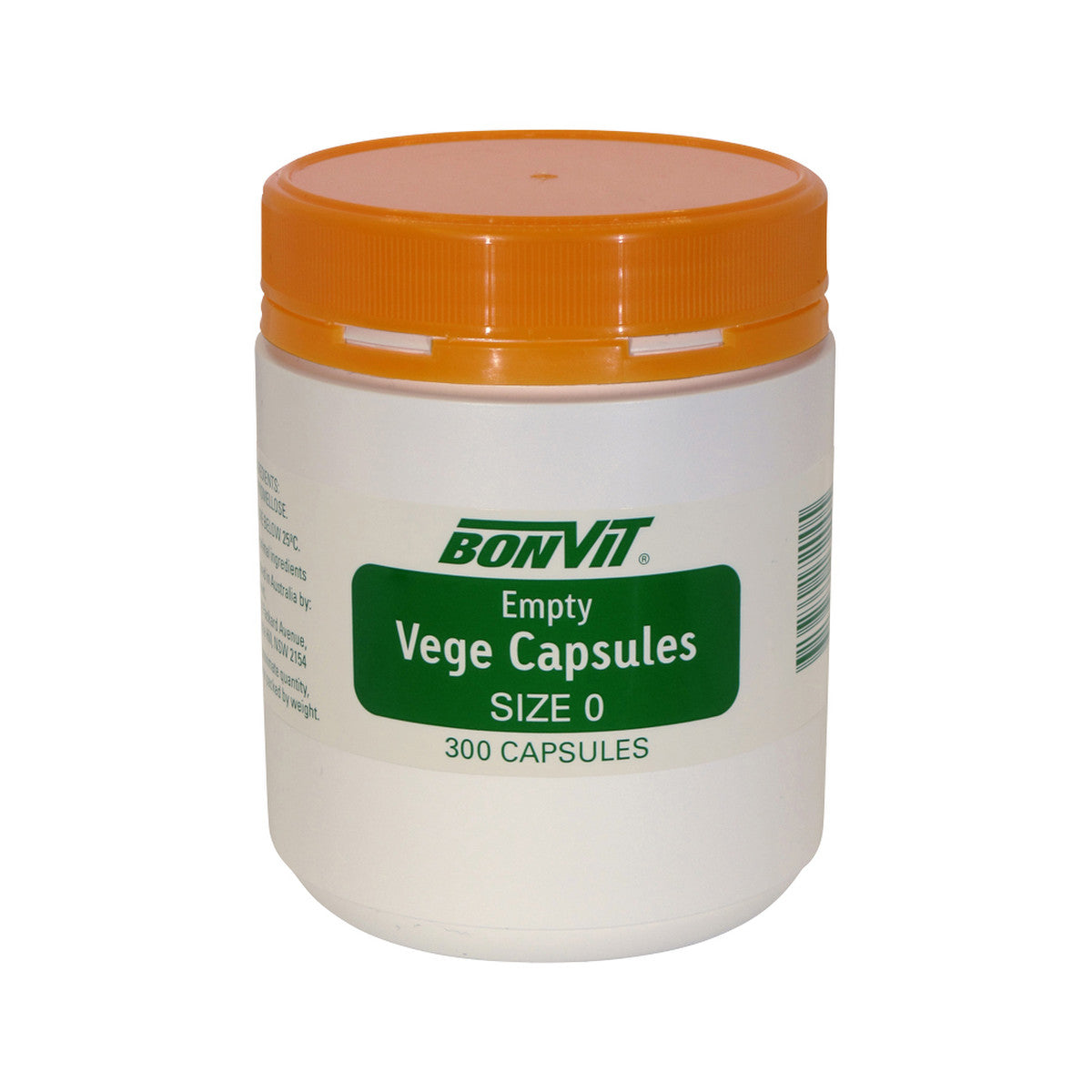 Bonvit Empty Vege Capsules Size '0' 140 Or 300 Capsules, Disguise The Taste