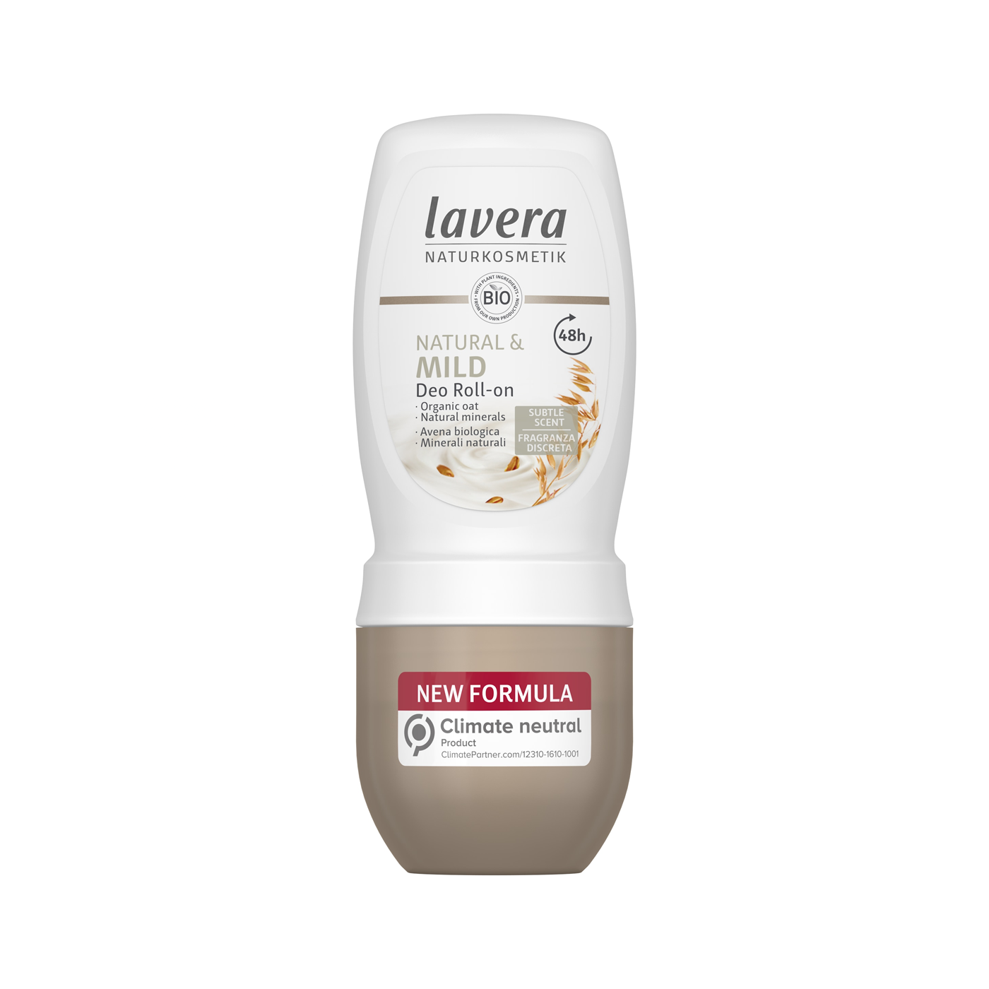 Lavera Deodorant Roll On 50ml, Natural & Mild