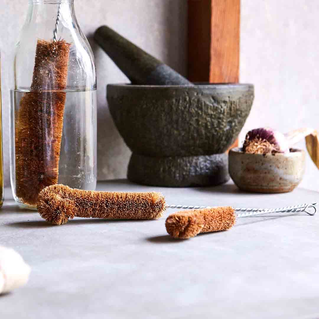 Eco Max Bottle Brush, 100% Natural & Plastic Free; Small, Medium Or Large Size