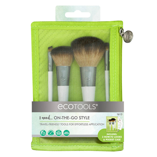 Eco Tools On The Go Style Travel-Friendly Tools, Perfect For On The Go!