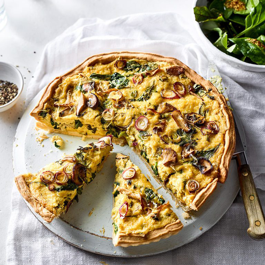Quiche With A Veggie & Organic Egg Filling, Whole or Slice
