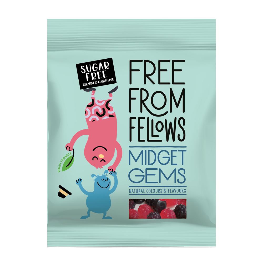 Free From Fellows Midget Gems, 100g Sugar Free