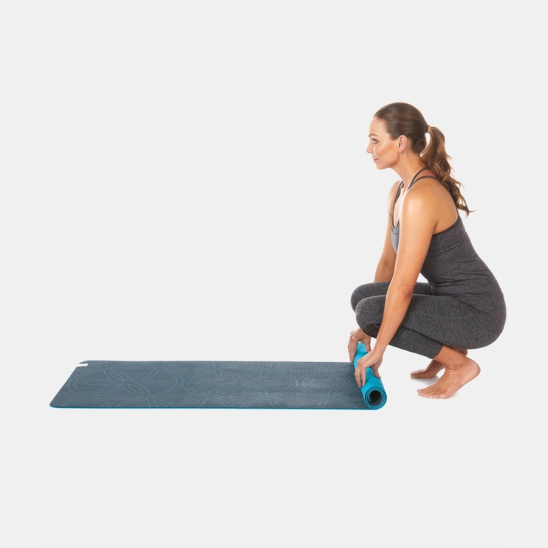 Gaiam Performance Premium Support 6mm Yoga Mat, Dark Marble – Health Nuts  Australia