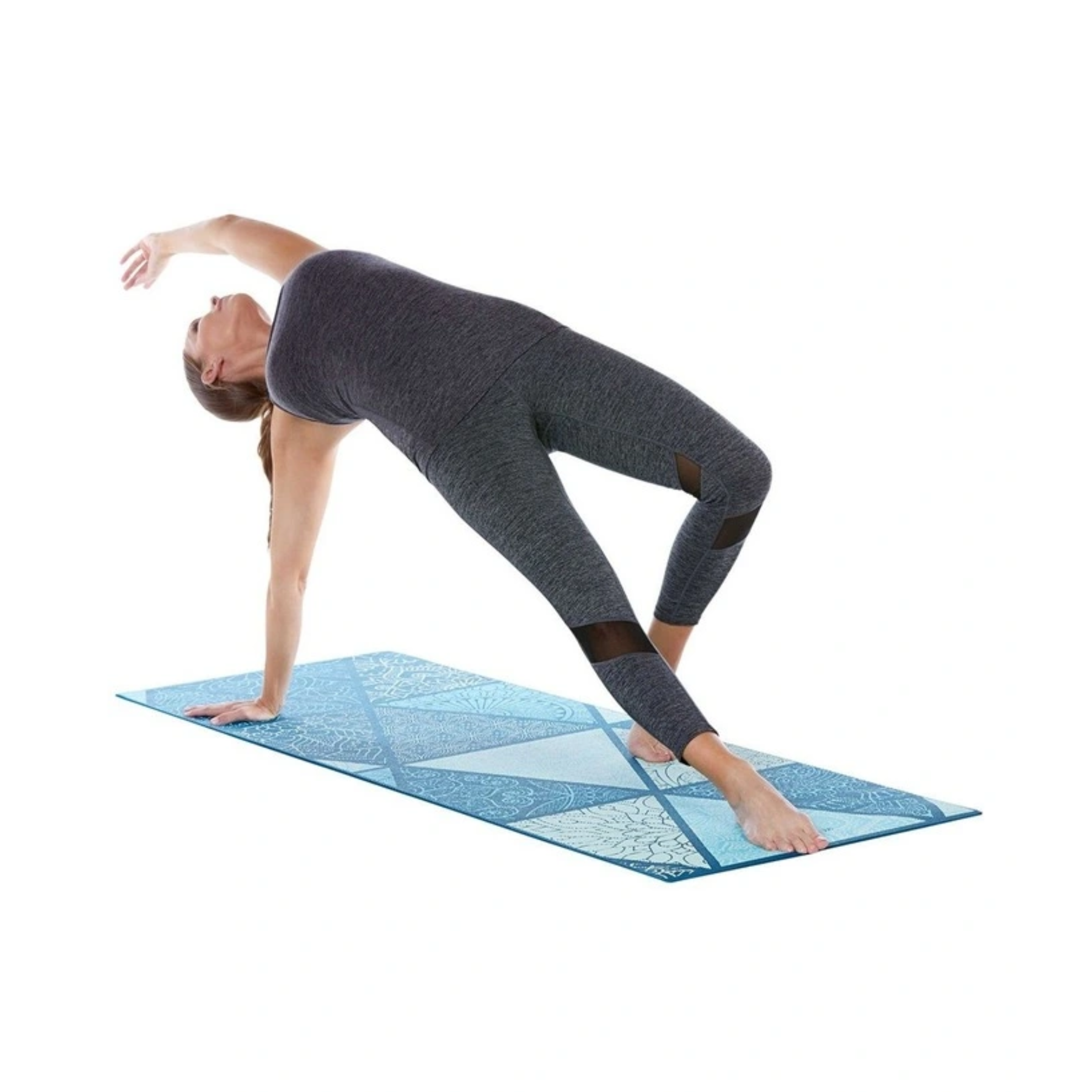 Gaiam Performance Premium Support Yoga Mat 6mm, Sea Glass Pattern – Health  Nuts Australia