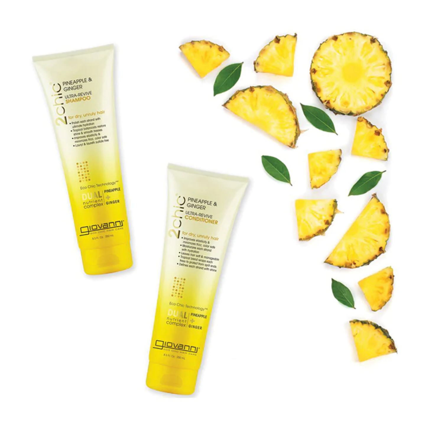 Giovanni 2Chic Ultra-Revive Shampoo 250mL, For Dry & Unruly Hair