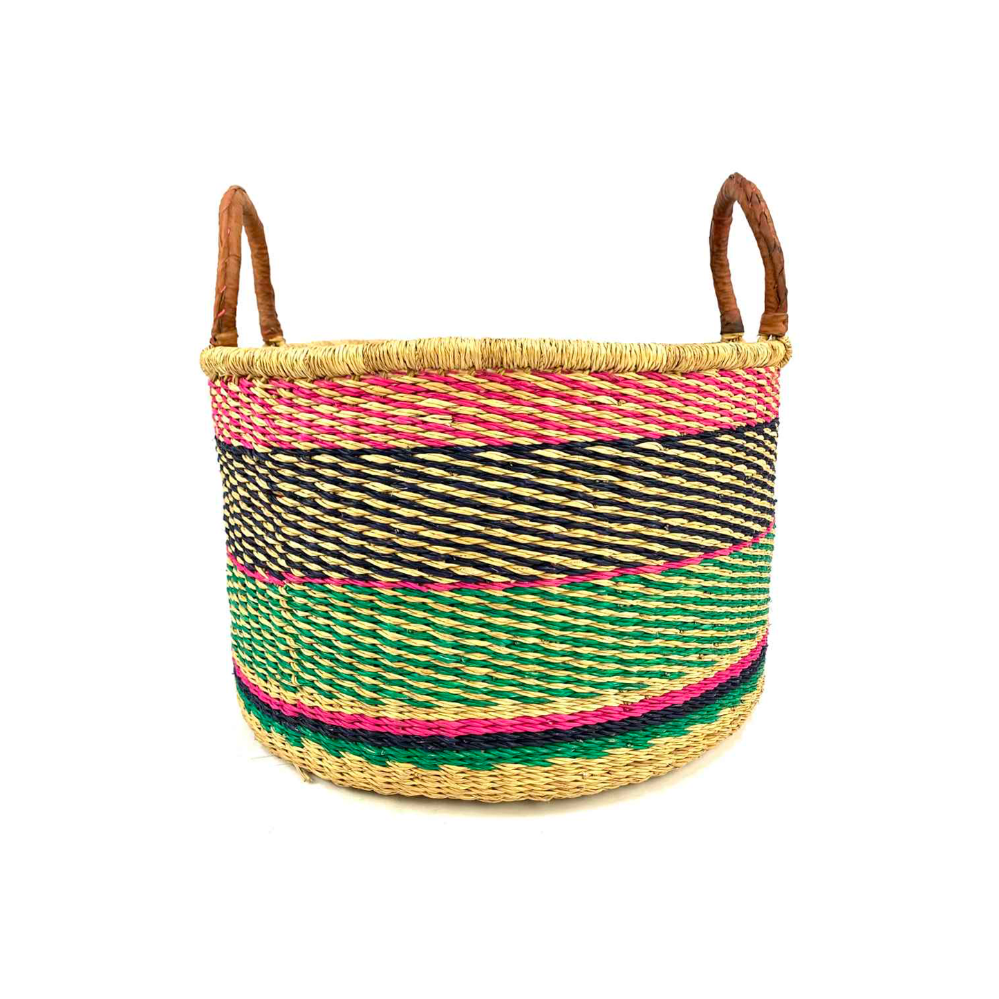 Bashiri African Bolga Basket, Hamper Basket