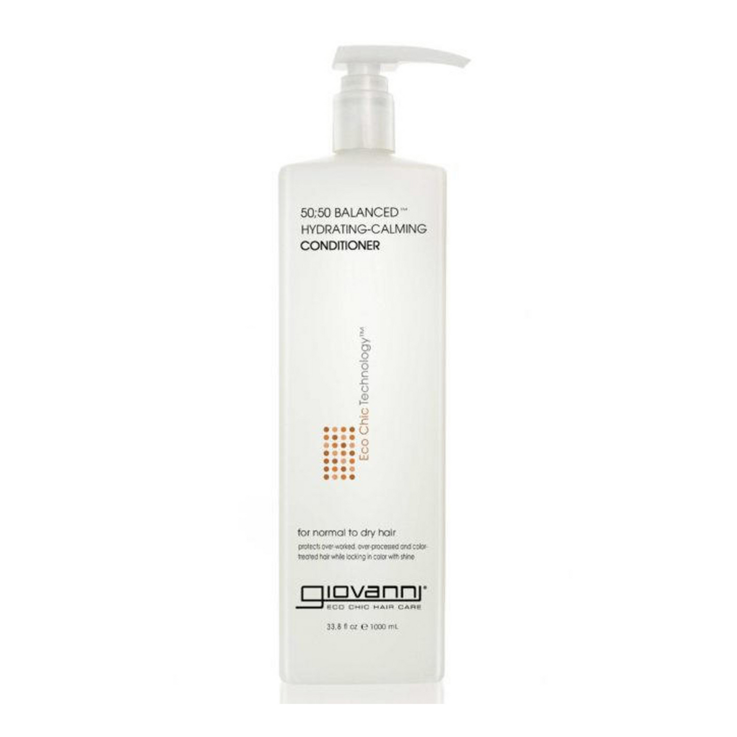 Giovanni 50:50 Balanced Hydrating-Clarifying Conditioner, For Over-Processed & Environmentally Stressed Hair, 60mL or 250mL