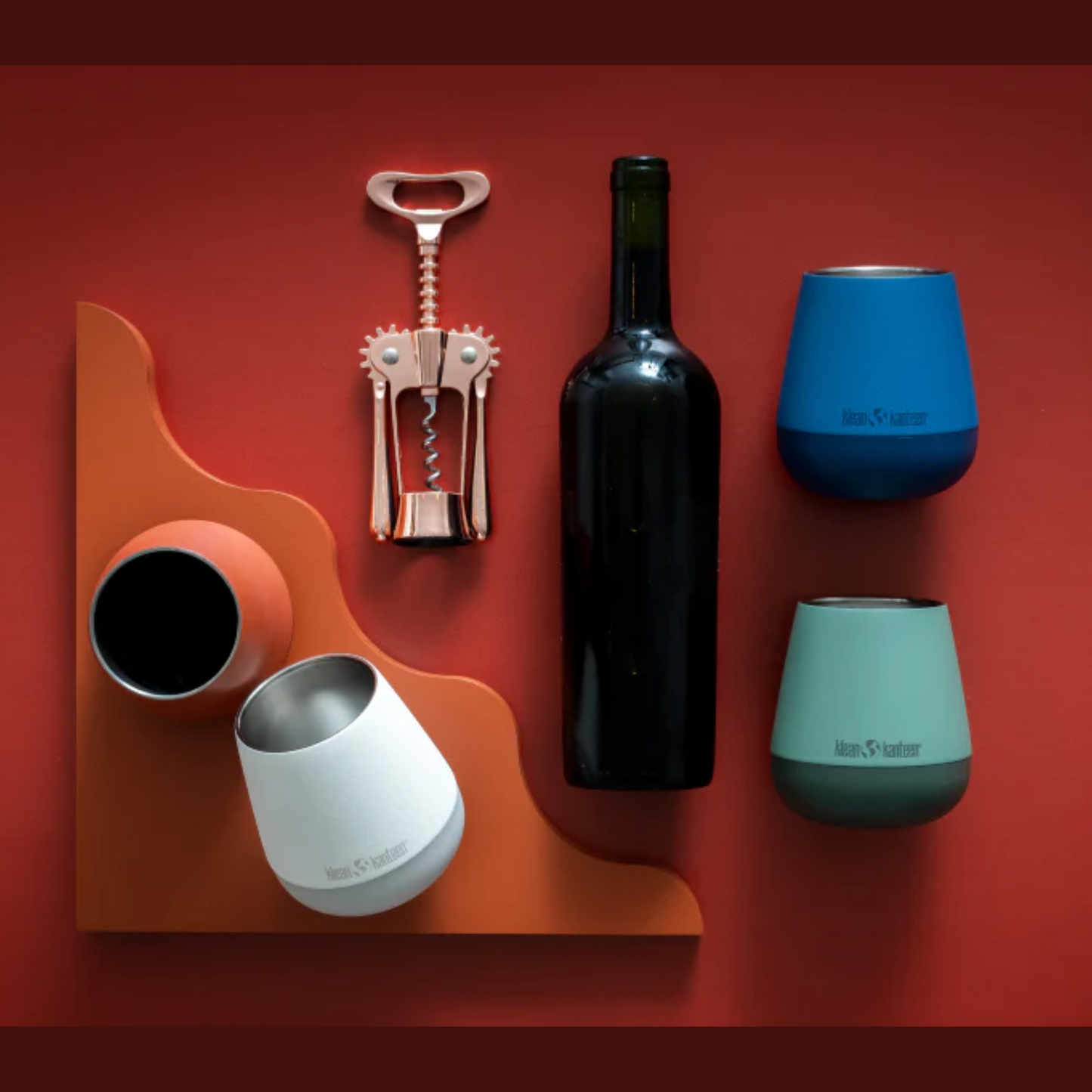 Klean Kanteen Rise Wine Tumbler 10oz (280ml), Please Choose Your Colour