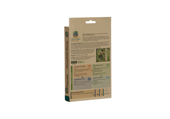 If You Care Household Gloves, Reusable & Natural Rubber; Small, Medium Or Large Size