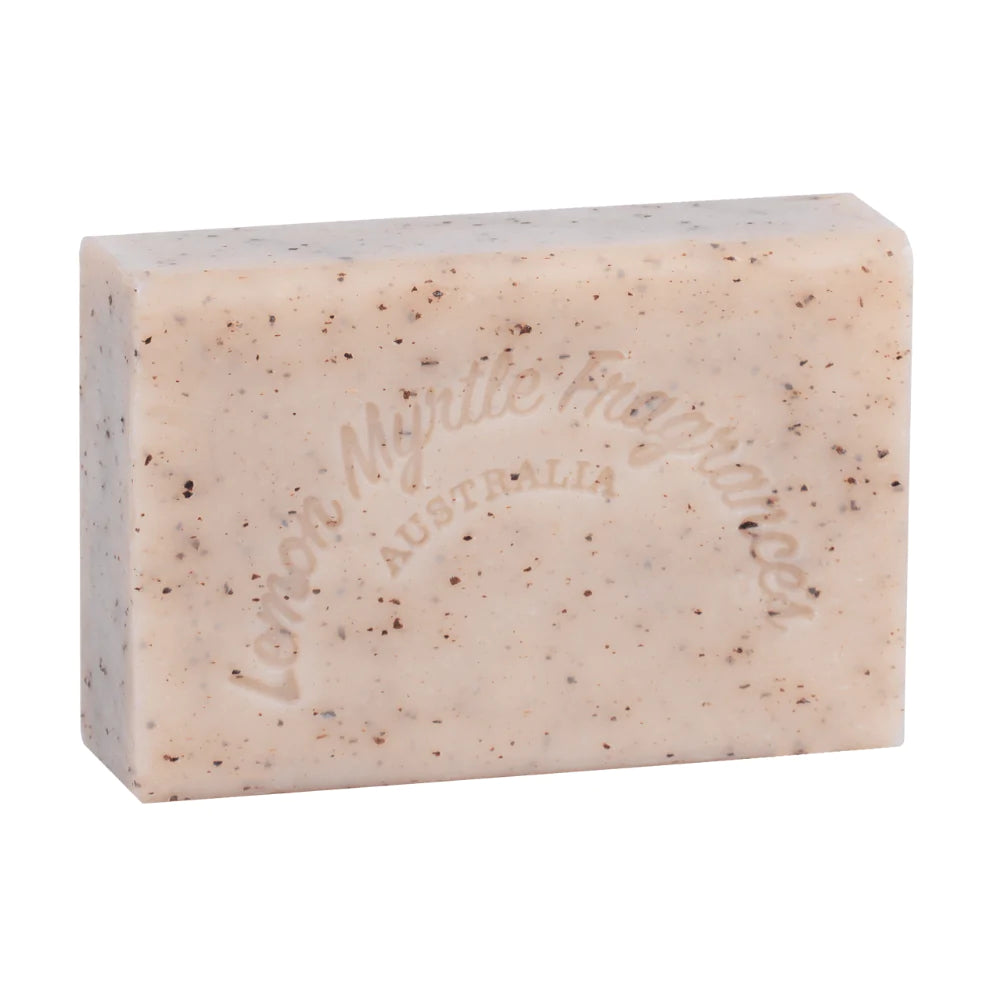 Lemon Myrtle Fragrances Soap 100g, Scrub Soap
