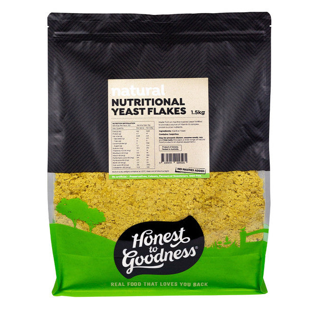 Honest To Goodness Natural Nutritional Yeast Flakes 150g Or 1.5Kg, Source Of B Vitamins
