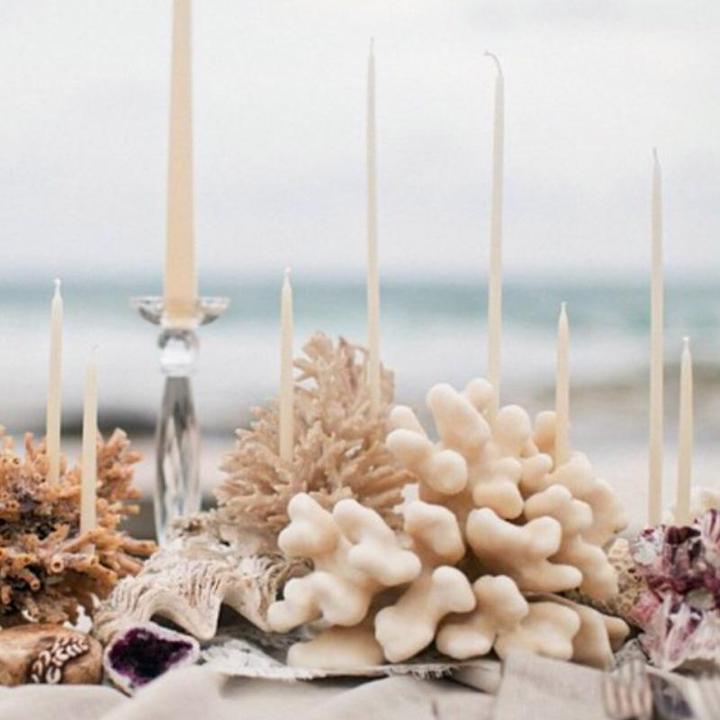 Queen B Pure Australian Beeswax Bee Lights Candles (10), 3-4 Hours Burn Time