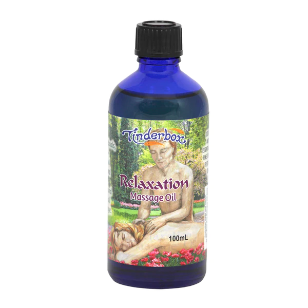 Tinderbox Relaxation Massage Oil 100mL, For Stressed & Anxious Individuals