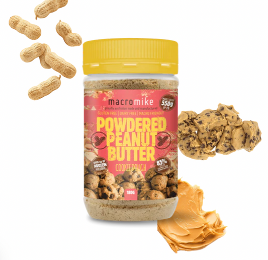 Macro Mike Powdered Peanut Butter Cookie Dough 156g