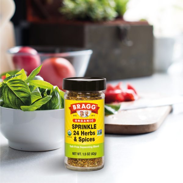 Bragg Sprinkle 24 Herbs & Spices 42g, Salt-Free & Certified Organic –  Health Nuts Australia