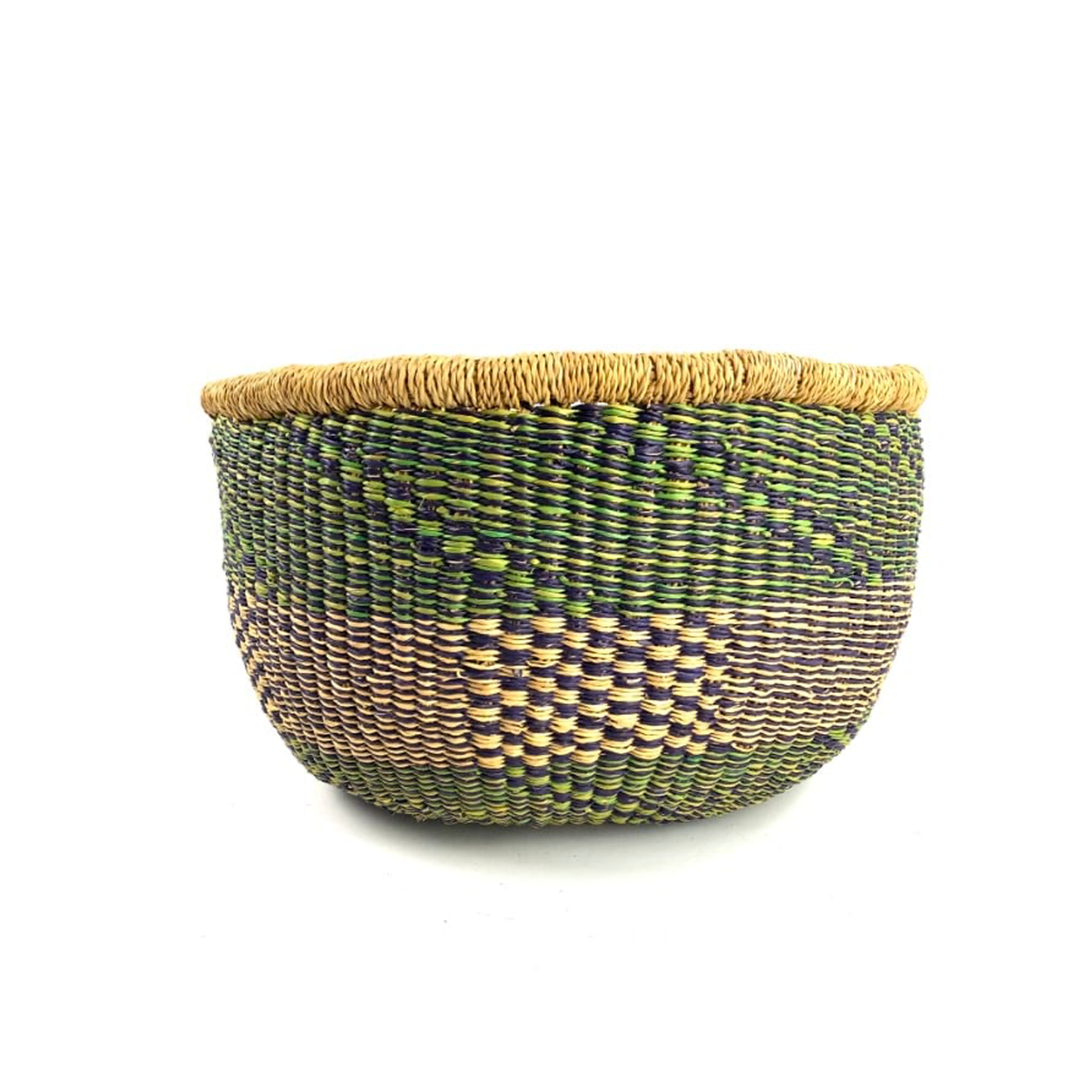 Bashiri African Bolga Basket, Uba Basket - Images Are For Reference Only Colours May Vary