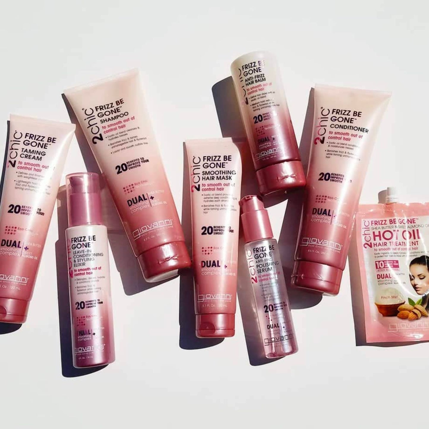 Giovanni 2Chic Frizz Be Gone Taming Cream 150ml, To Smooth Out Of Control Hair