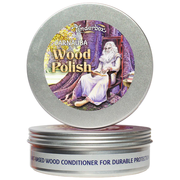 Tinderbox Carnauba Wood Polish 240g, Moisturise & Beautify Furniture