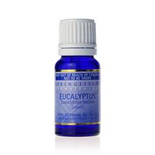 Springfields Certified Organic Aromatherapy Oil, Eucalyptus 11mL, To Assist With Cold & Flu