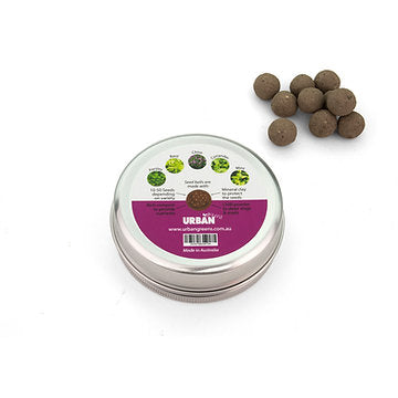 Urban Greens Seed Balls (For Planting) Kitchen Herbs (24 Per Tin)